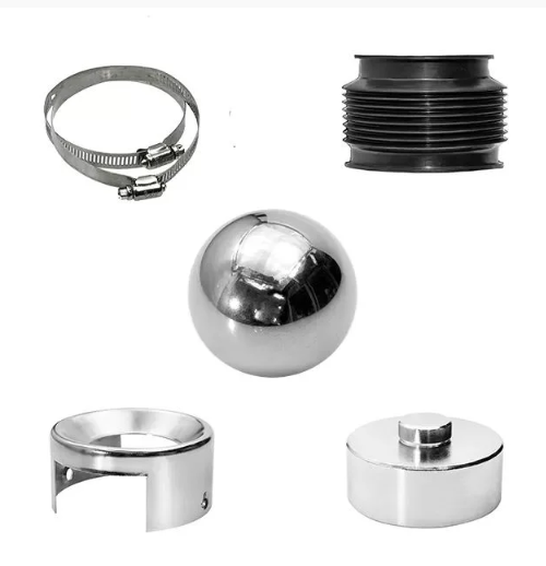 Exemplos de peças internas de célula de carga para demonstras o assunto abordado. Peças internas de uma célula de carga